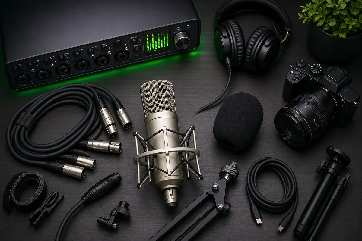Aufnahme-Equipment von banjosite.com